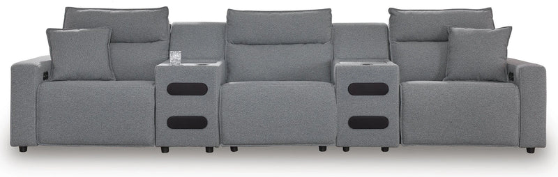 Modmax II Reclining Sectional with Audio Consoles