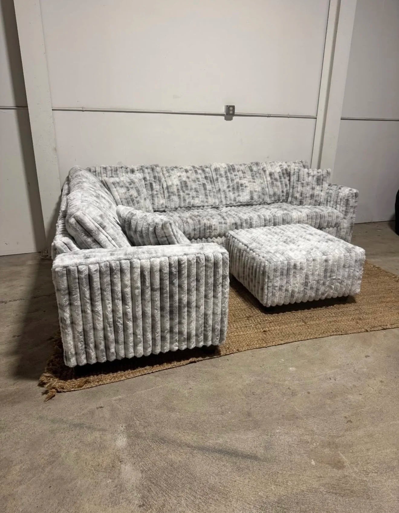 Viral Haven Corduroy Sectional