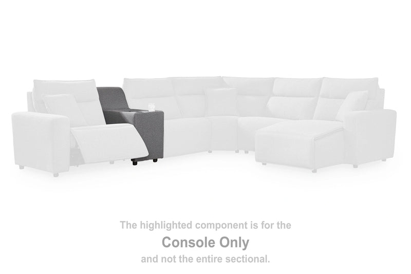Modmax II Reclining Sectional with Double Chaise and Consoles