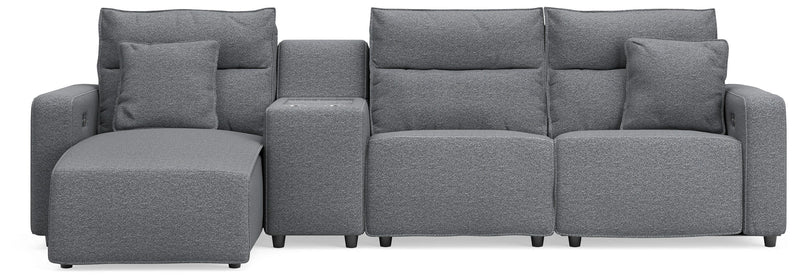 Modmax II Reclining Sectional with Chaise and Console