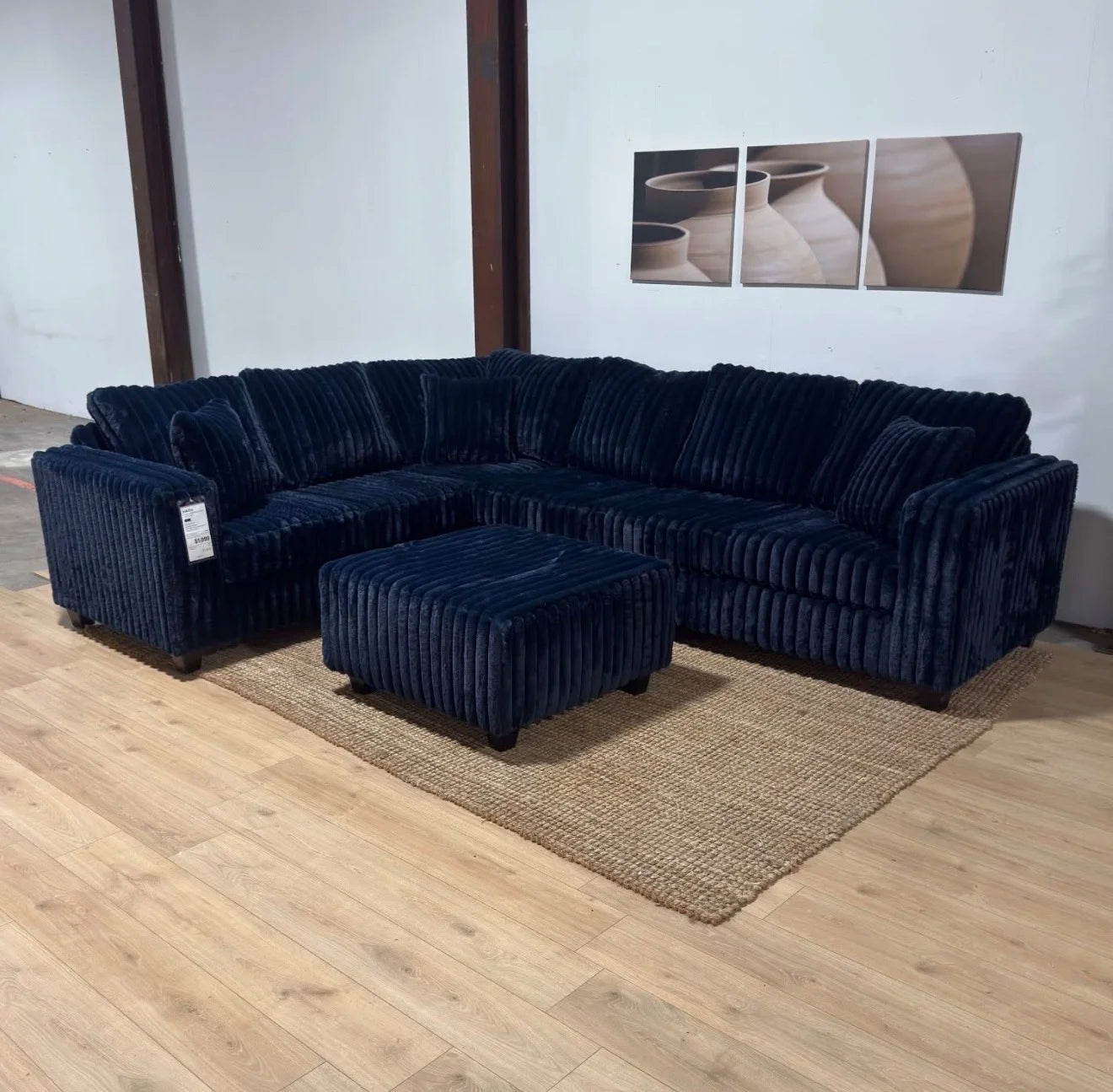 Viral Haven Corduroy Sectional