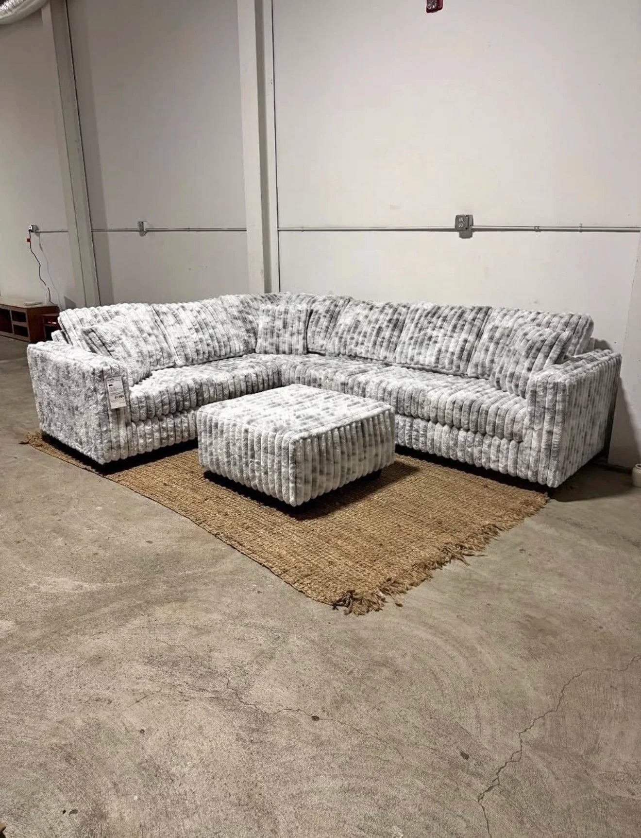 Viral Haven Corduroy Sectional