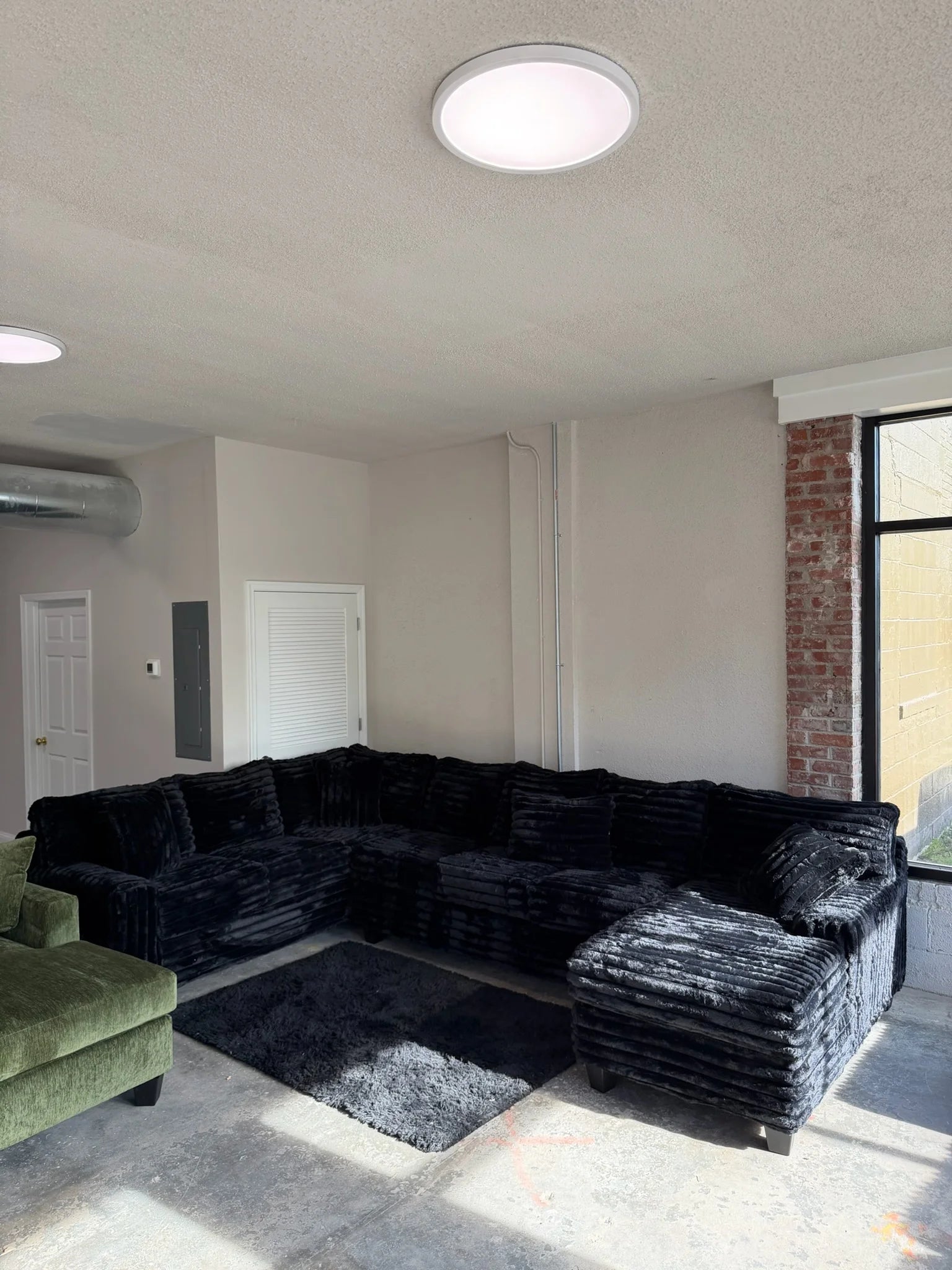 Oversized U-Shape Corduroy Sectional