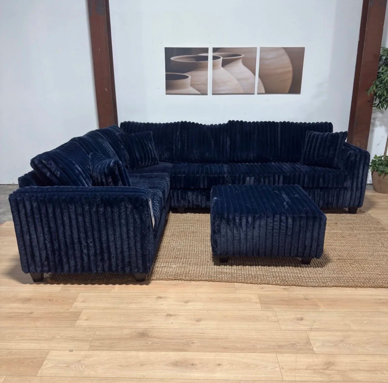 Viral Haven Corduroy Sectional