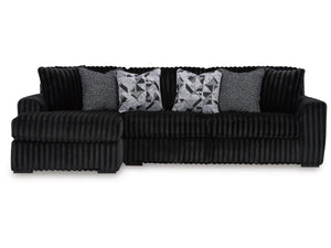 Midnight-Madness 2-Piece Sofa with Chaise