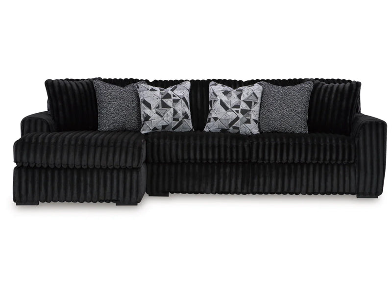 Midnight-Madness 2-Piece Sofa with Chaise