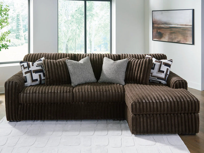 Midnight-Madness 2-Piece Sofa with Chaise