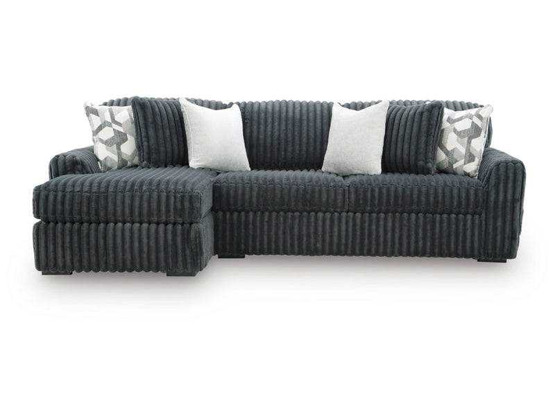 Midnight-Madness 2-Piece Sofa with Chaise