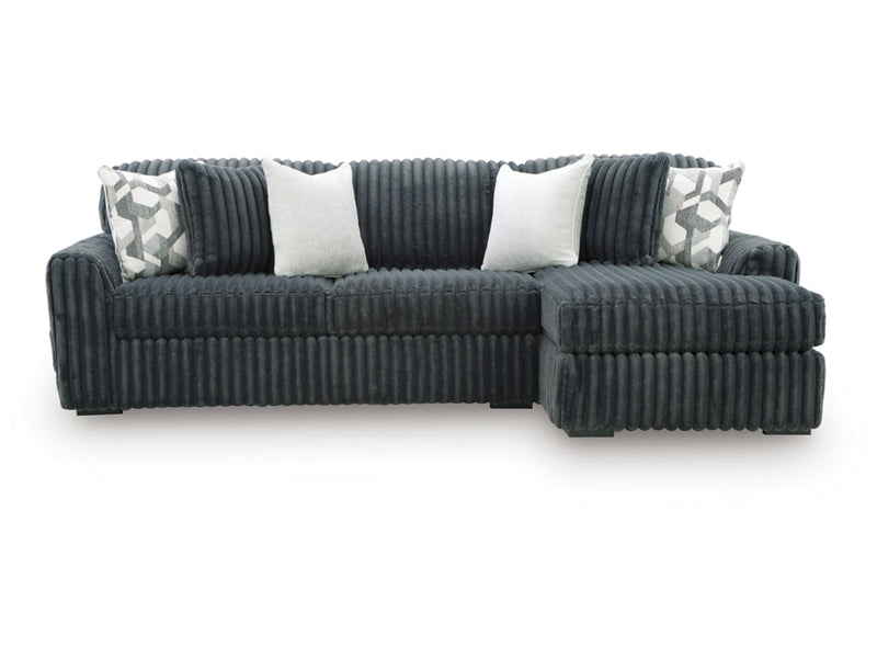 Midnight-Madness 2-Piece Sofa with Chaise