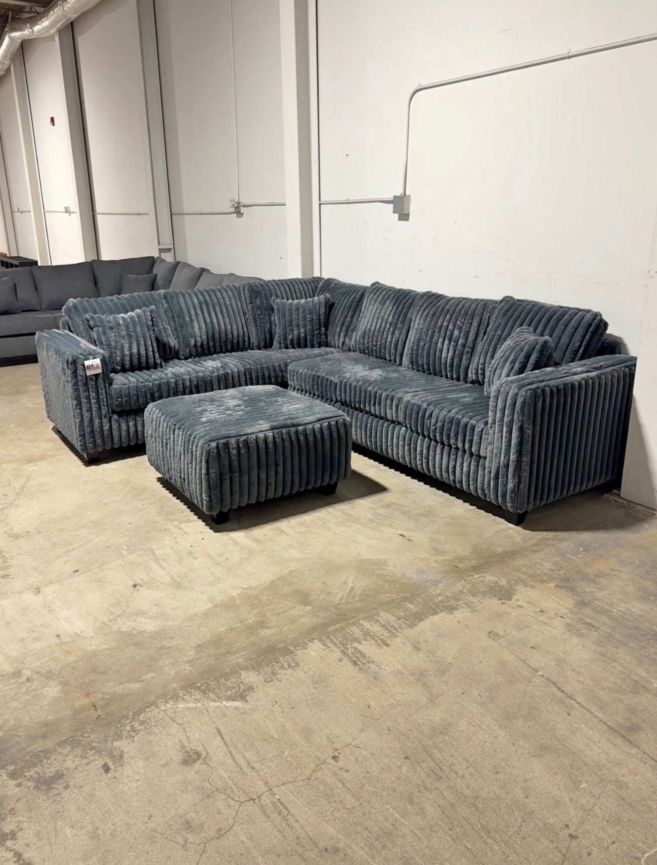 Best Fluffy Corduroy Sectional