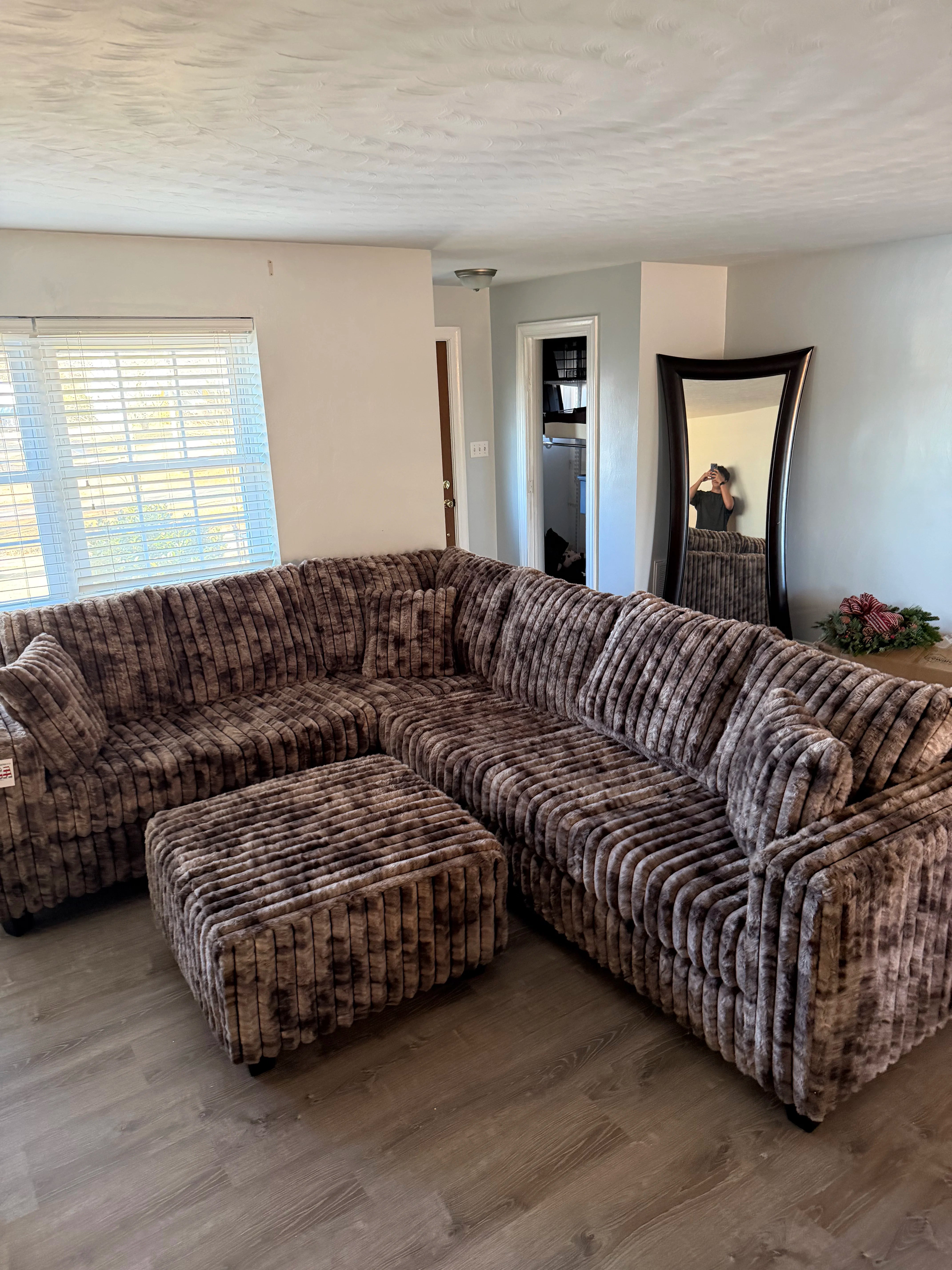 Viral Haven Corduroy Sectional