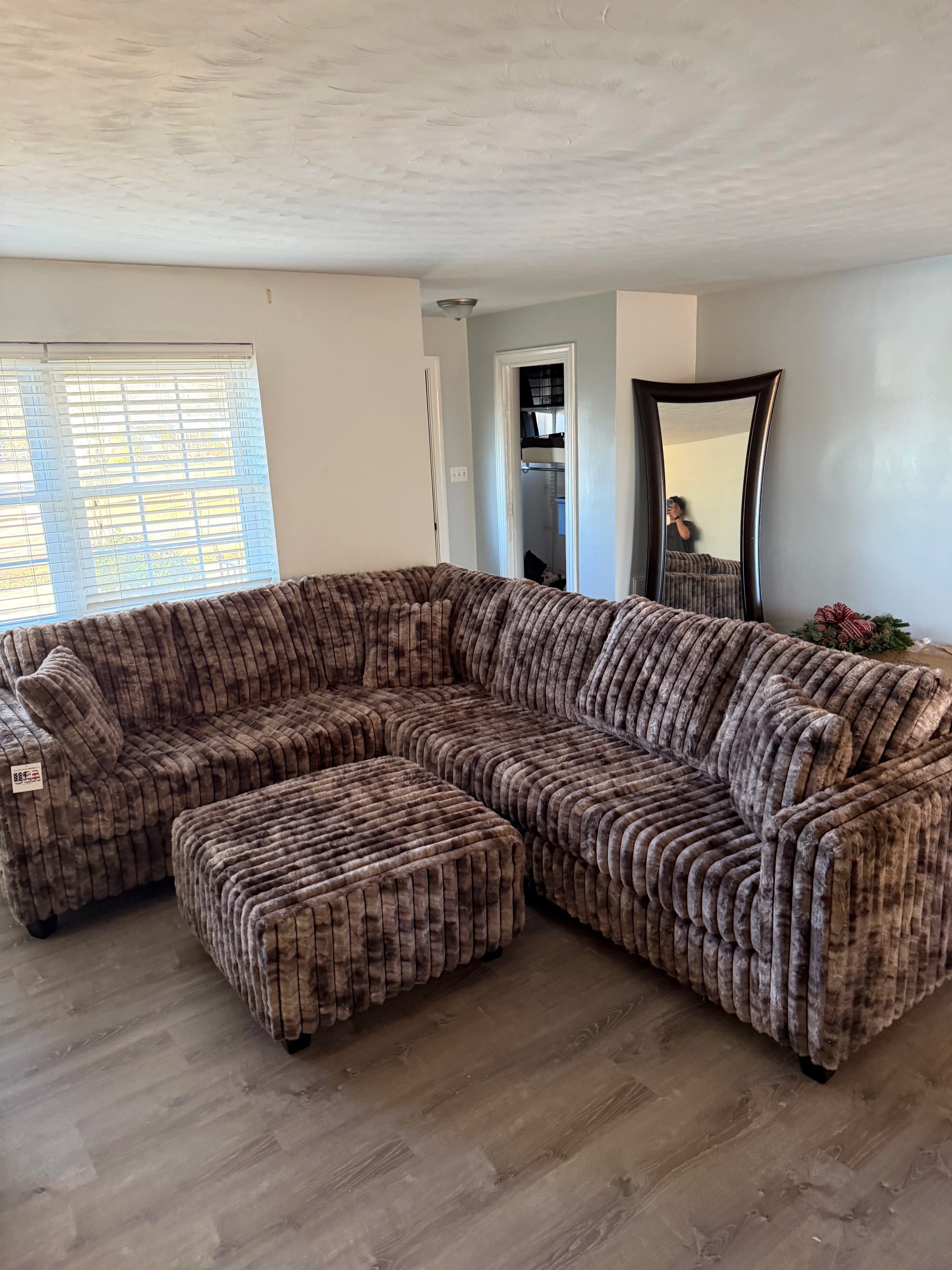 Viral Haven Corduroy Sectional