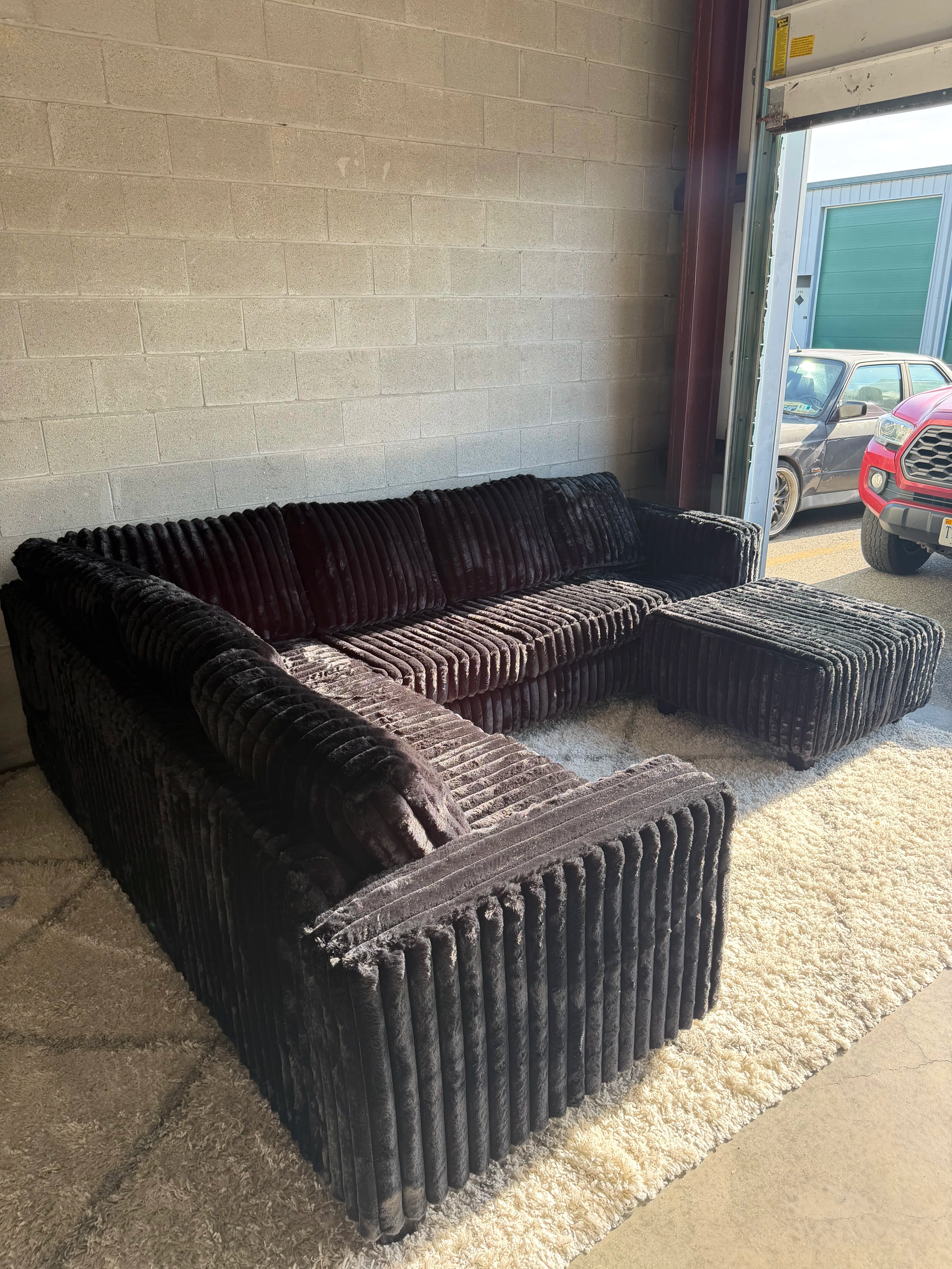 Viral Haven Corduroy Sectional