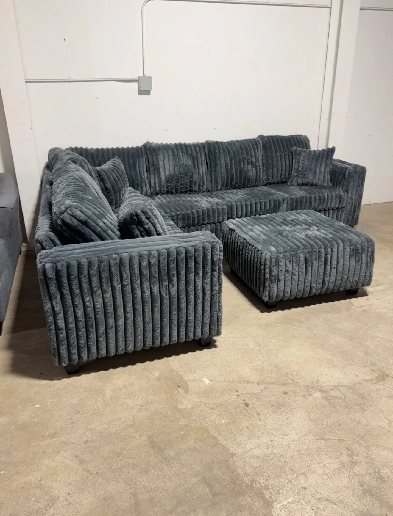 Viral Haven Corduroy Sectional