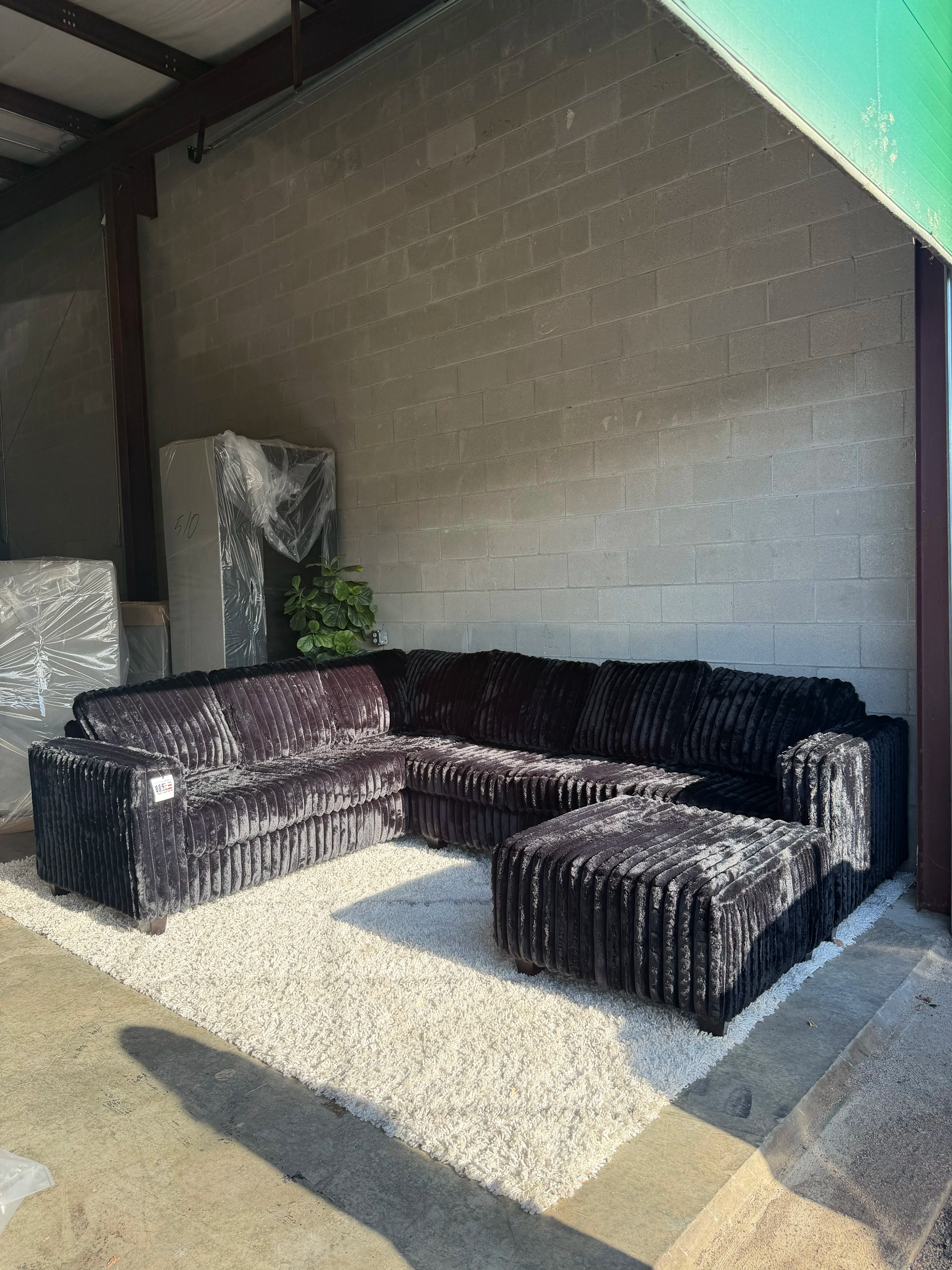 Viral Haven Corduroy Sectional