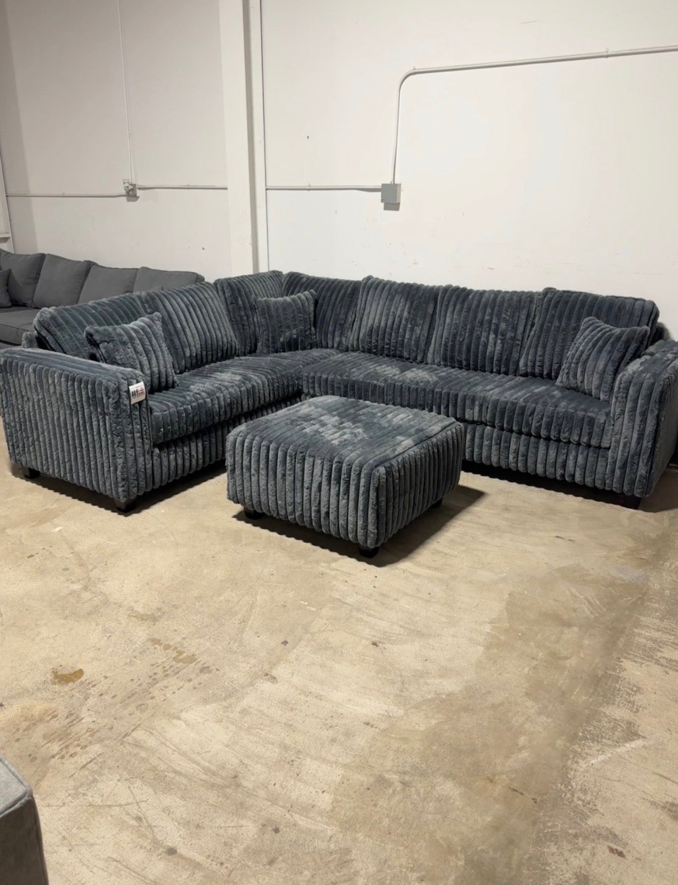Best Fluffy Corduroy Sectional