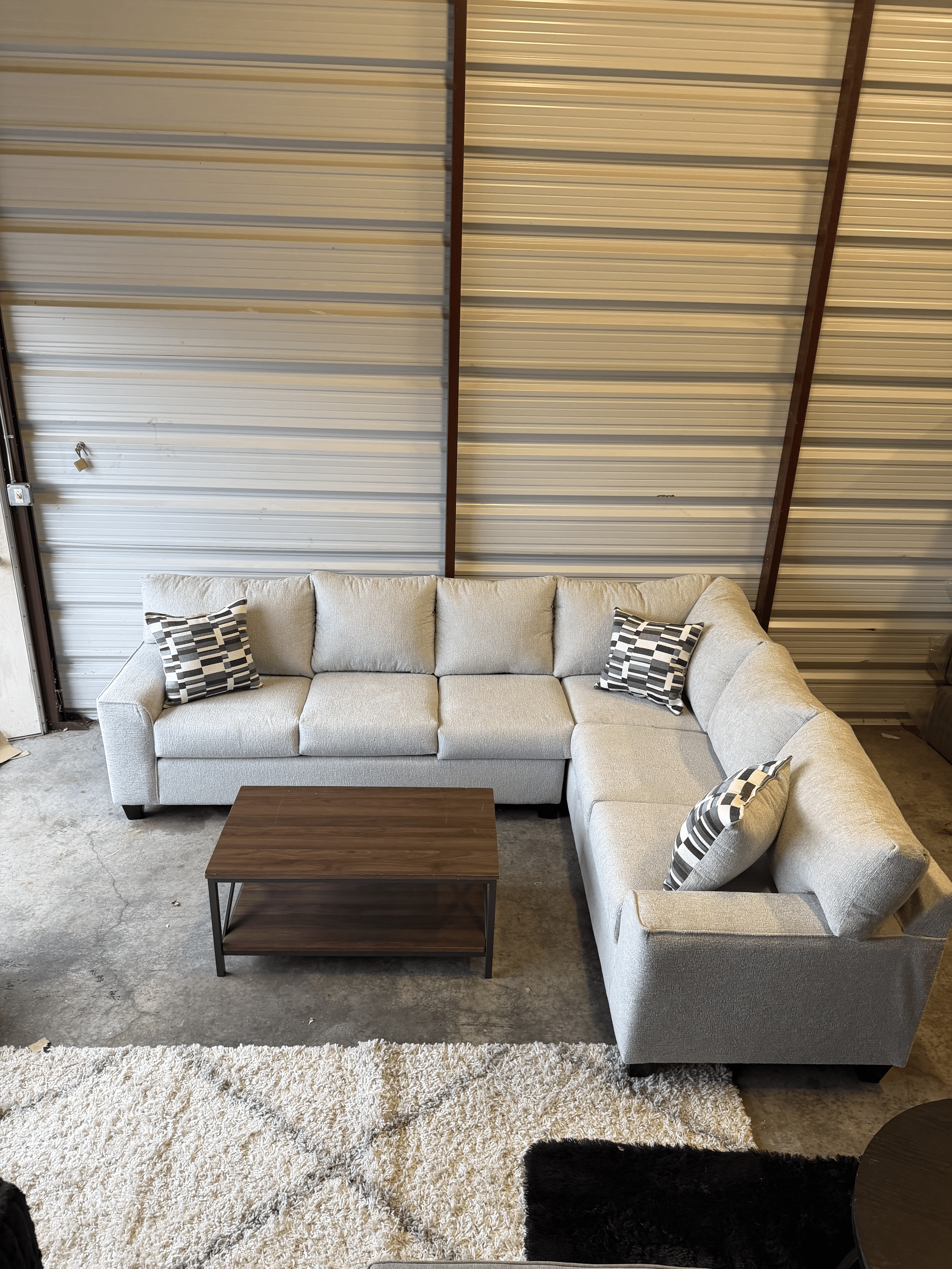 New Gray Sectional Sofa in Chesapeake